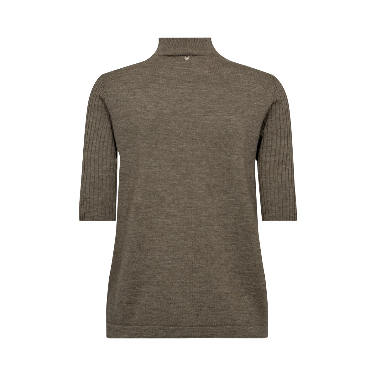 MMRelena Turtleneck SS Knit - Falcon
