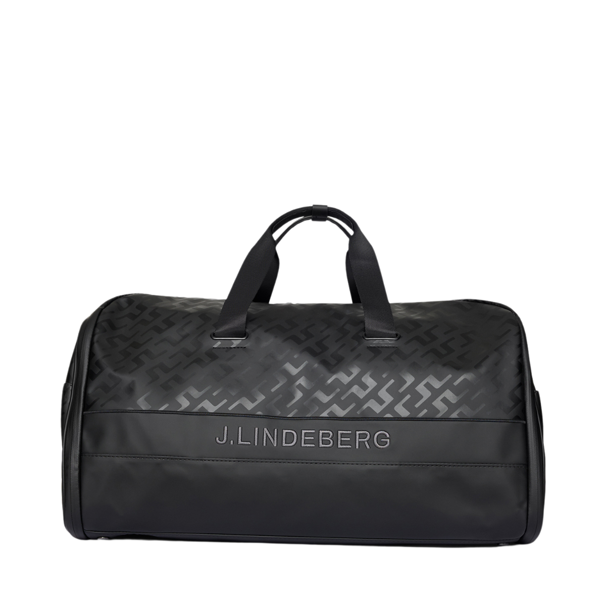 Garment Print Duffel Bag - W096 Tour Geo Jacquard Black M