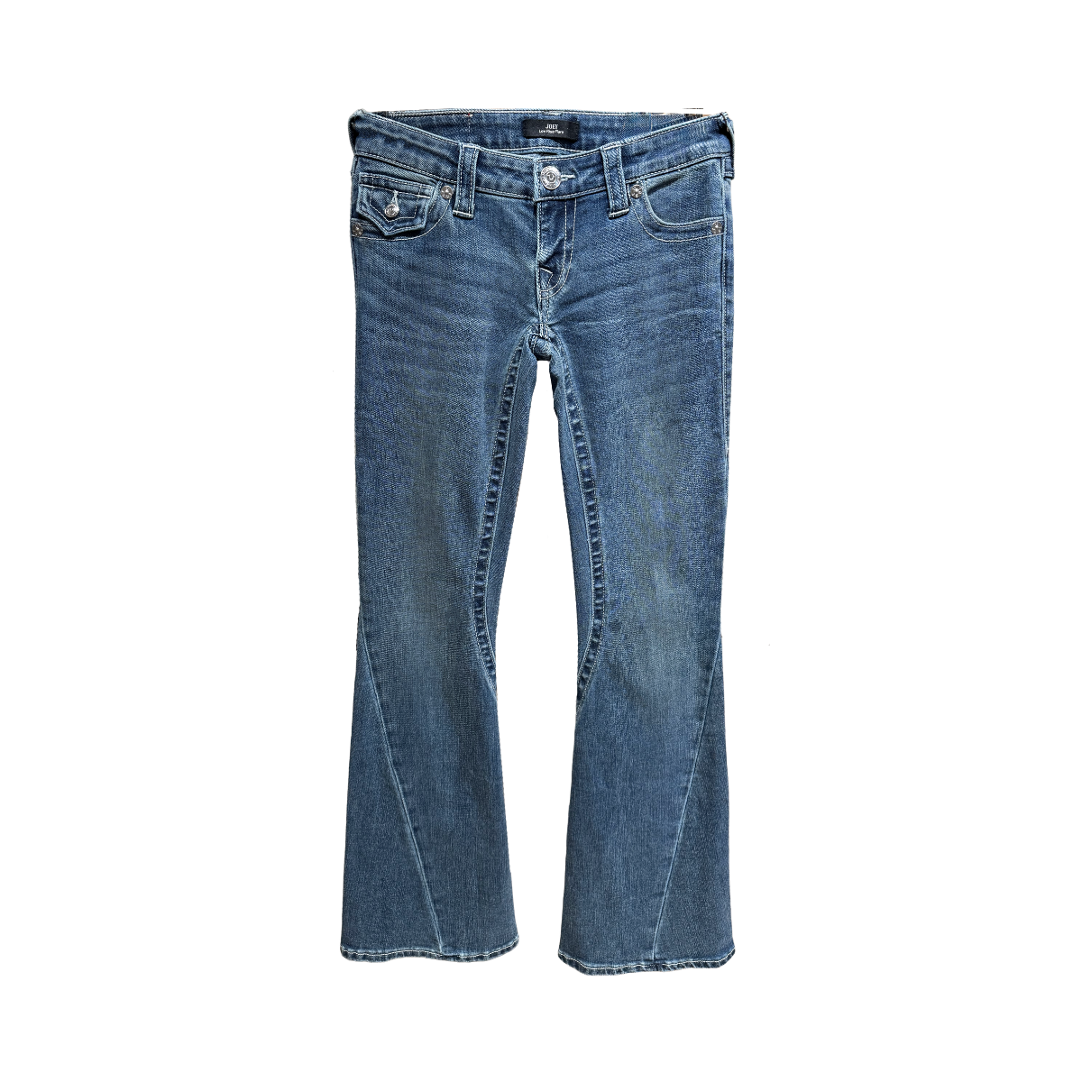 Joey Low Rise Flap - Dark Wash