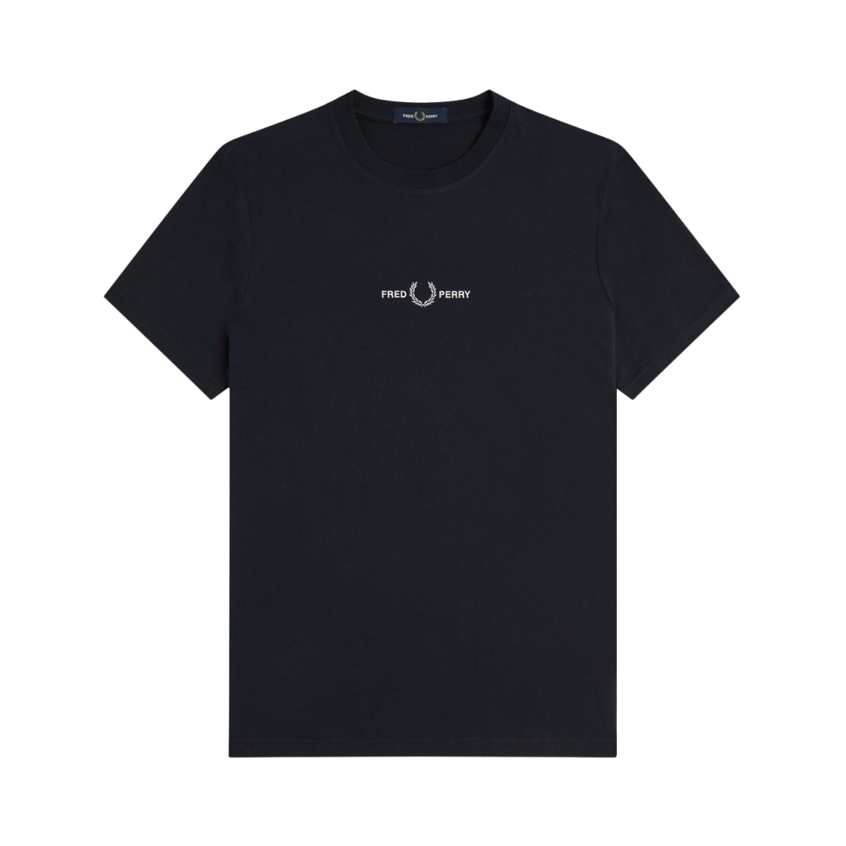 EMBROIDERED T-SHIRT - Navy