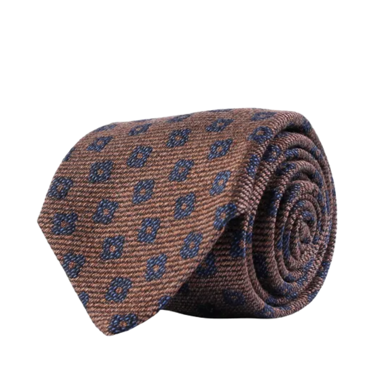 Classic Tie - Brown melange
