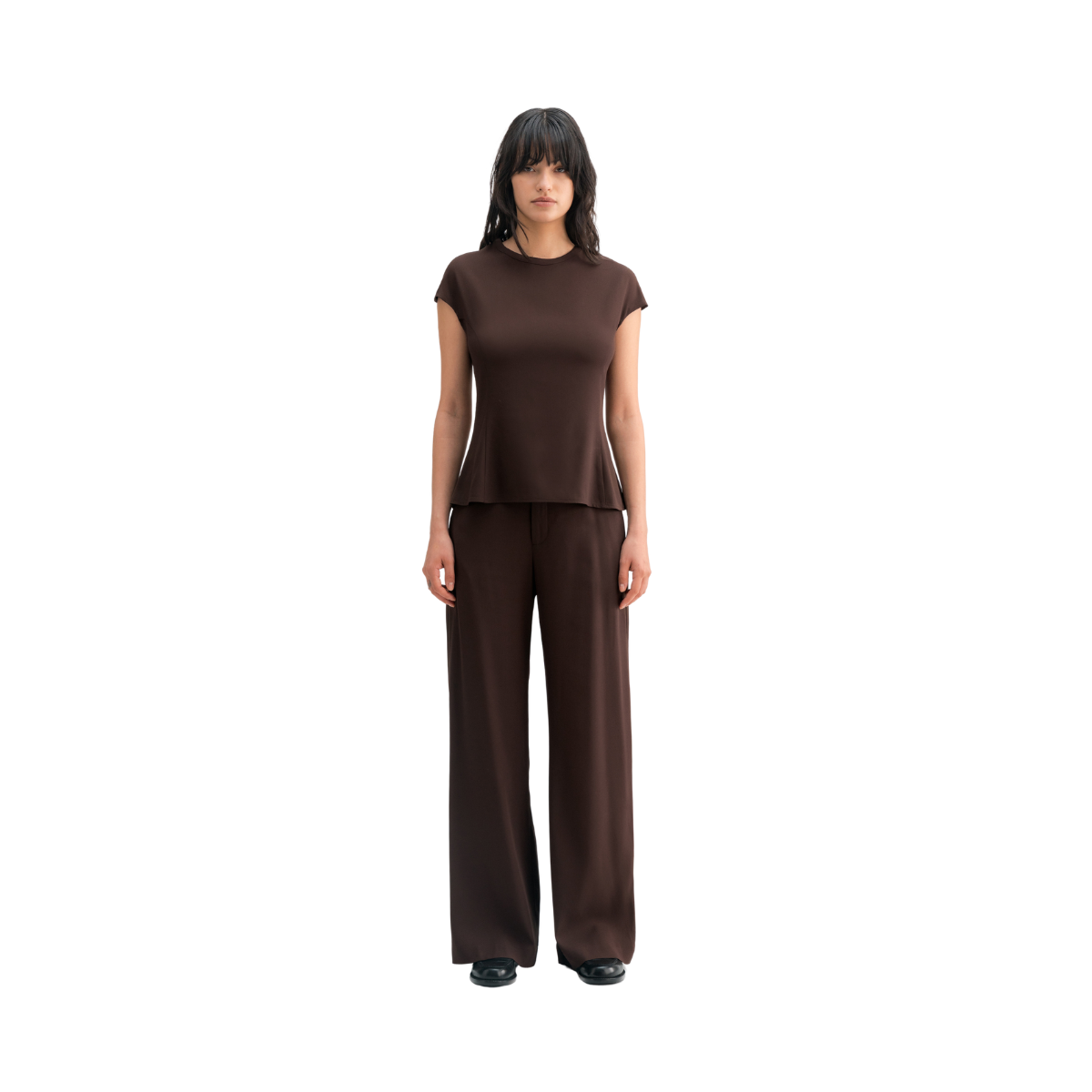 Mila Trousers - Dark Brown