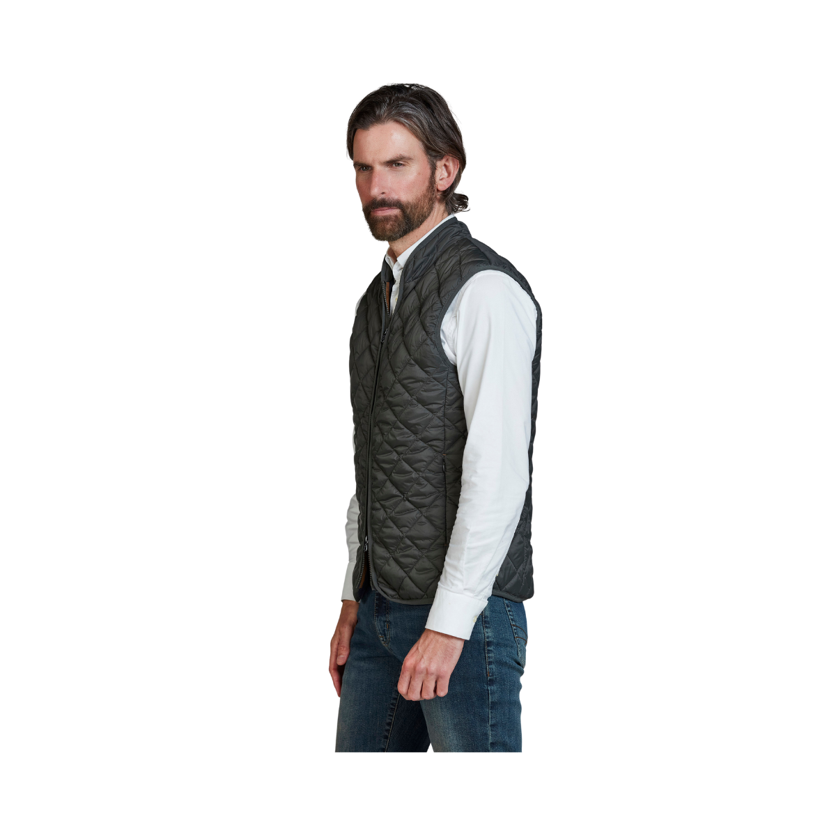 Coredo Quilted Vest - Deep Forest
