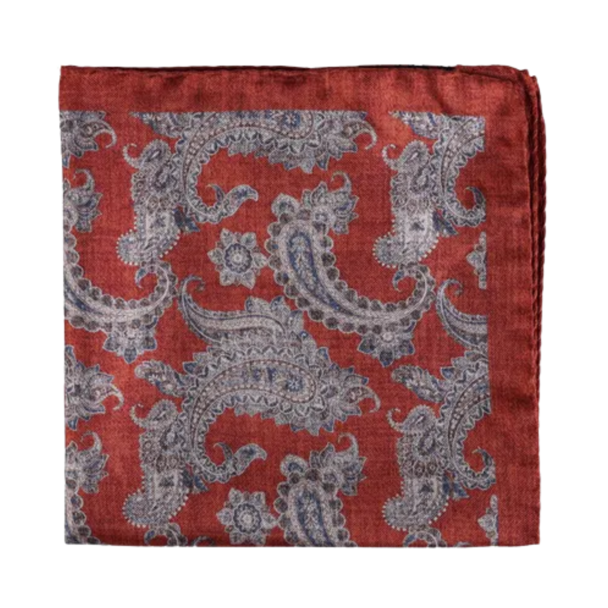 Pocket Square - Rust melange