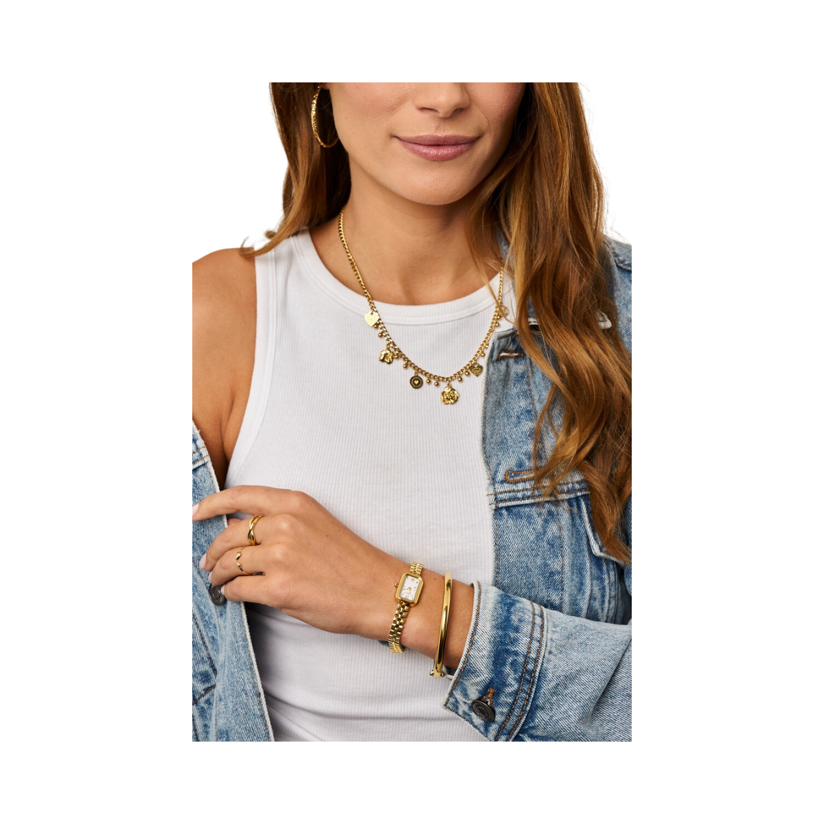 Watch Mini Square - Gold