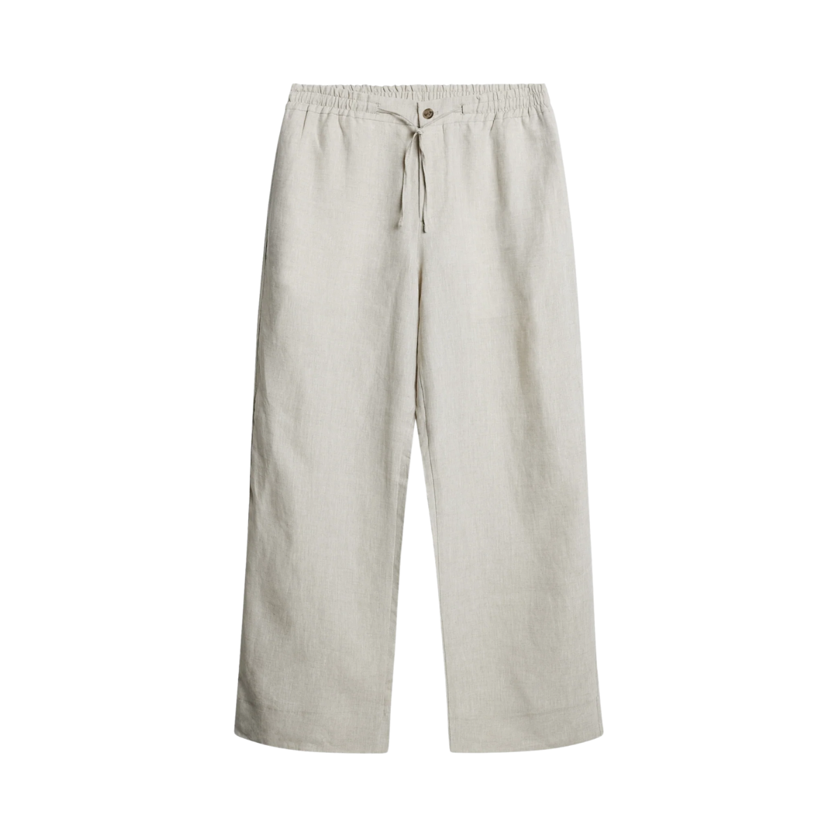 Noah Drape Linen Pants - Moonbeam