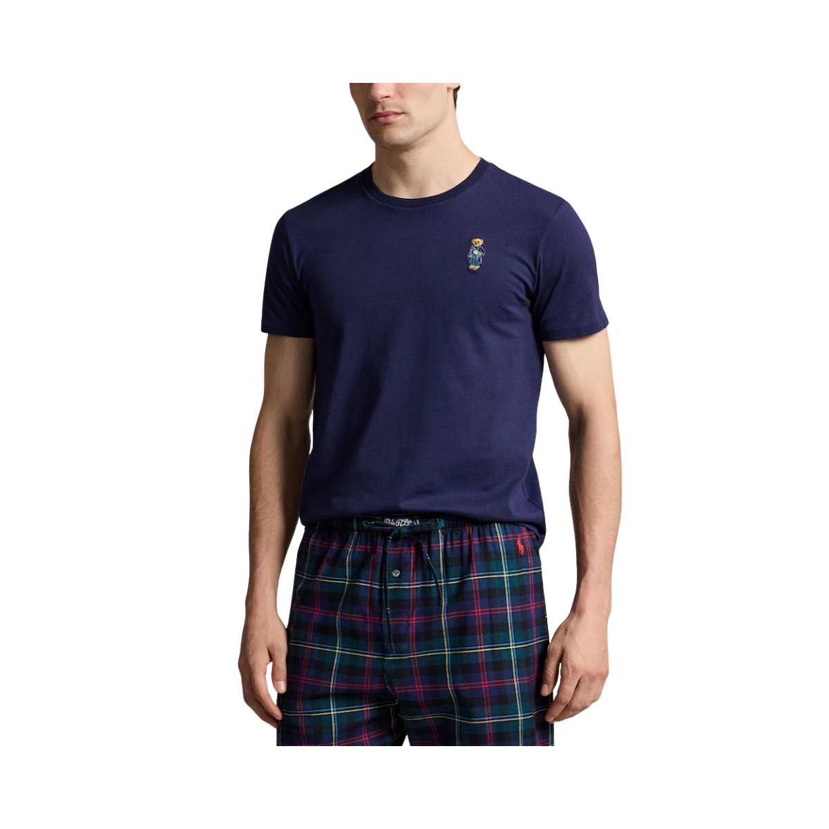 Knit T Shirt Sleep Top - Navy