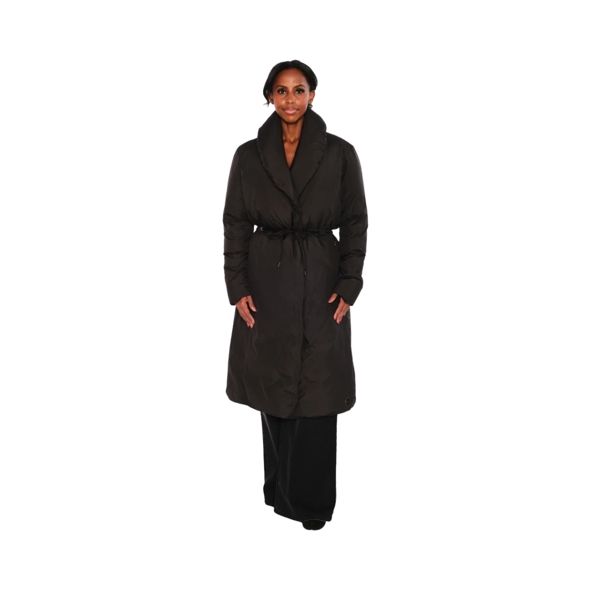 Veda Coat - Jet Black