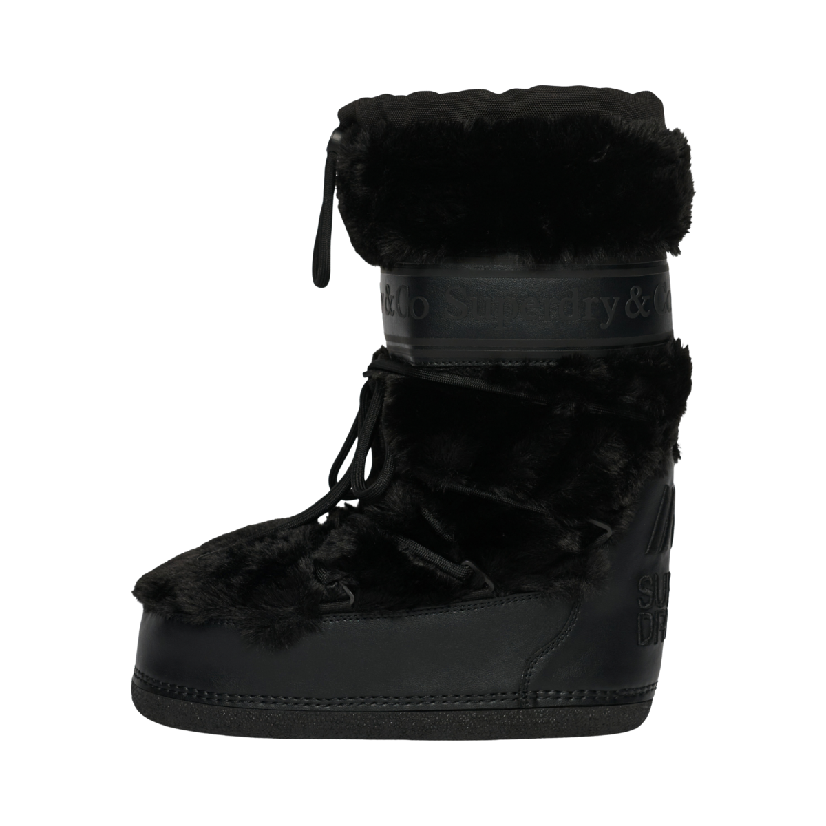 Borg Snow Boot - 16A Black/Black