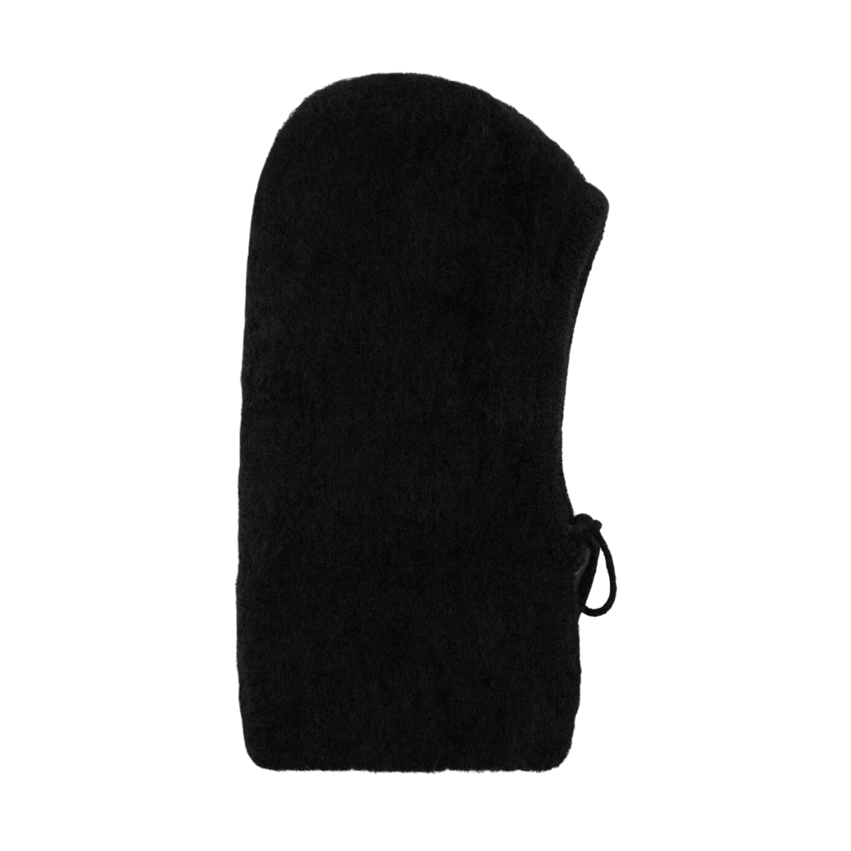 Merle Knit Balaclava - Black