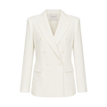 Traci W blazer - Chalk White