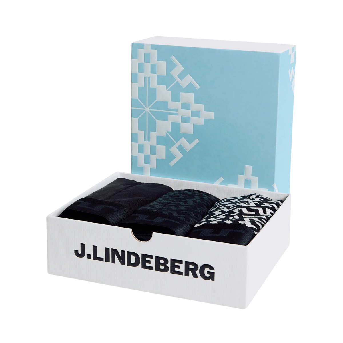 Seasonal Bridge Boxer - Multicolour Black