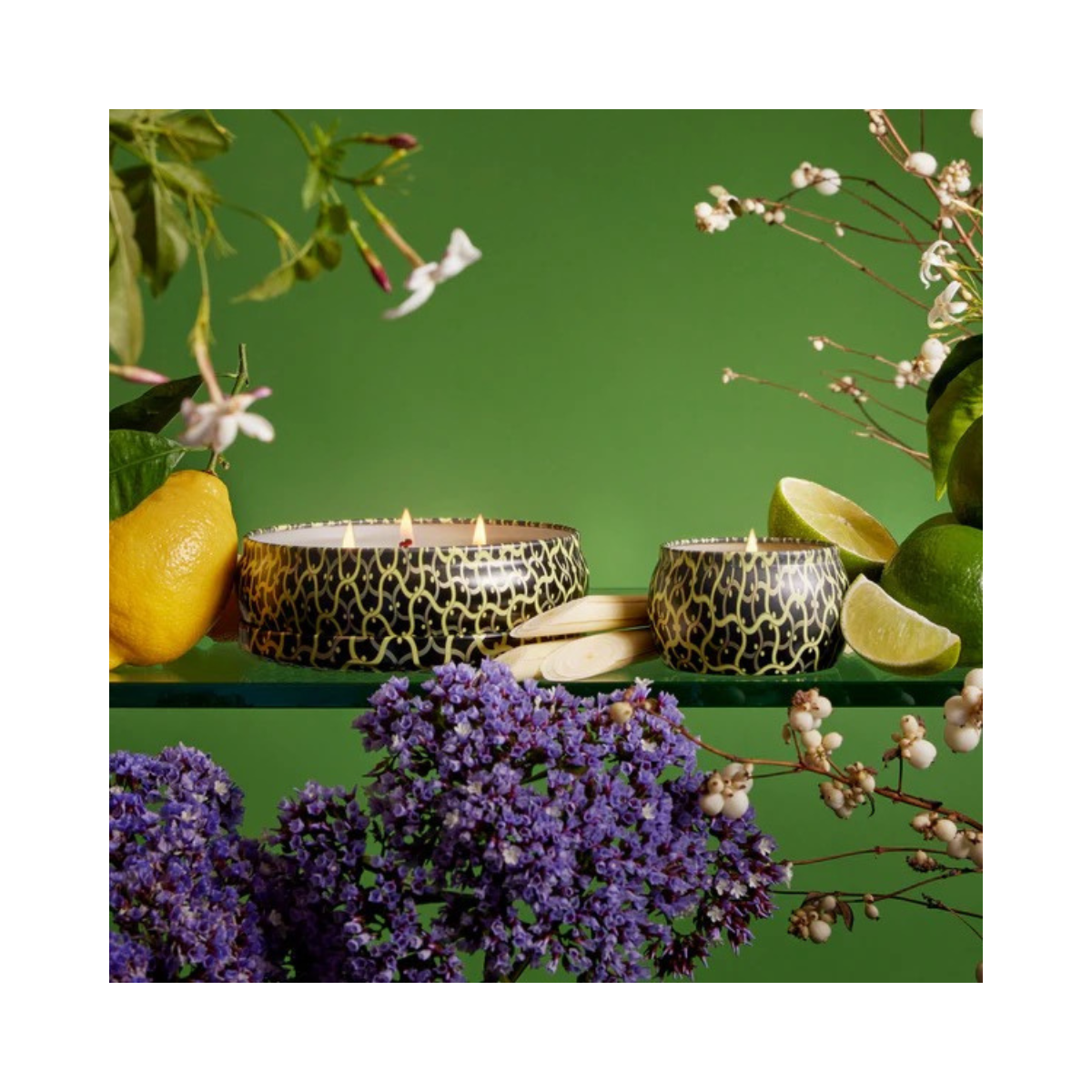 Mini Tin Candle - 8 Jardin De Verveine