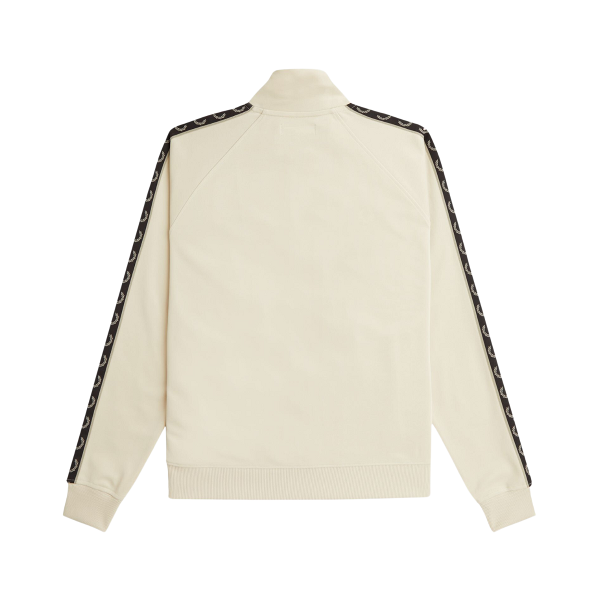 Contrast Tape Track Jacket - White