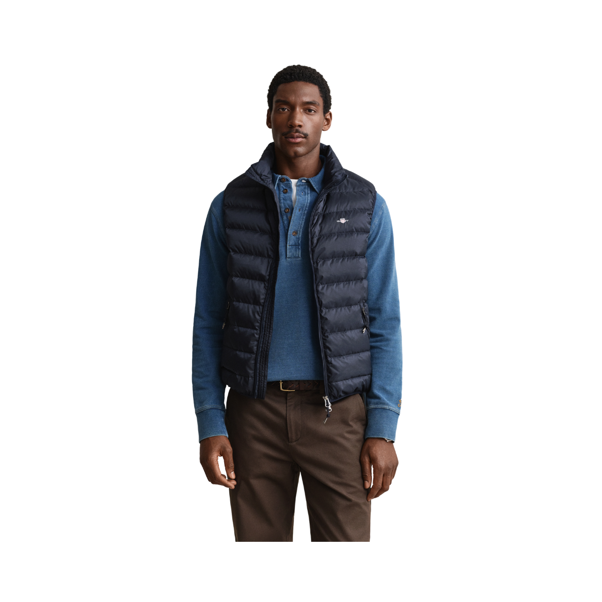 Light Down Vest - Evening Blue