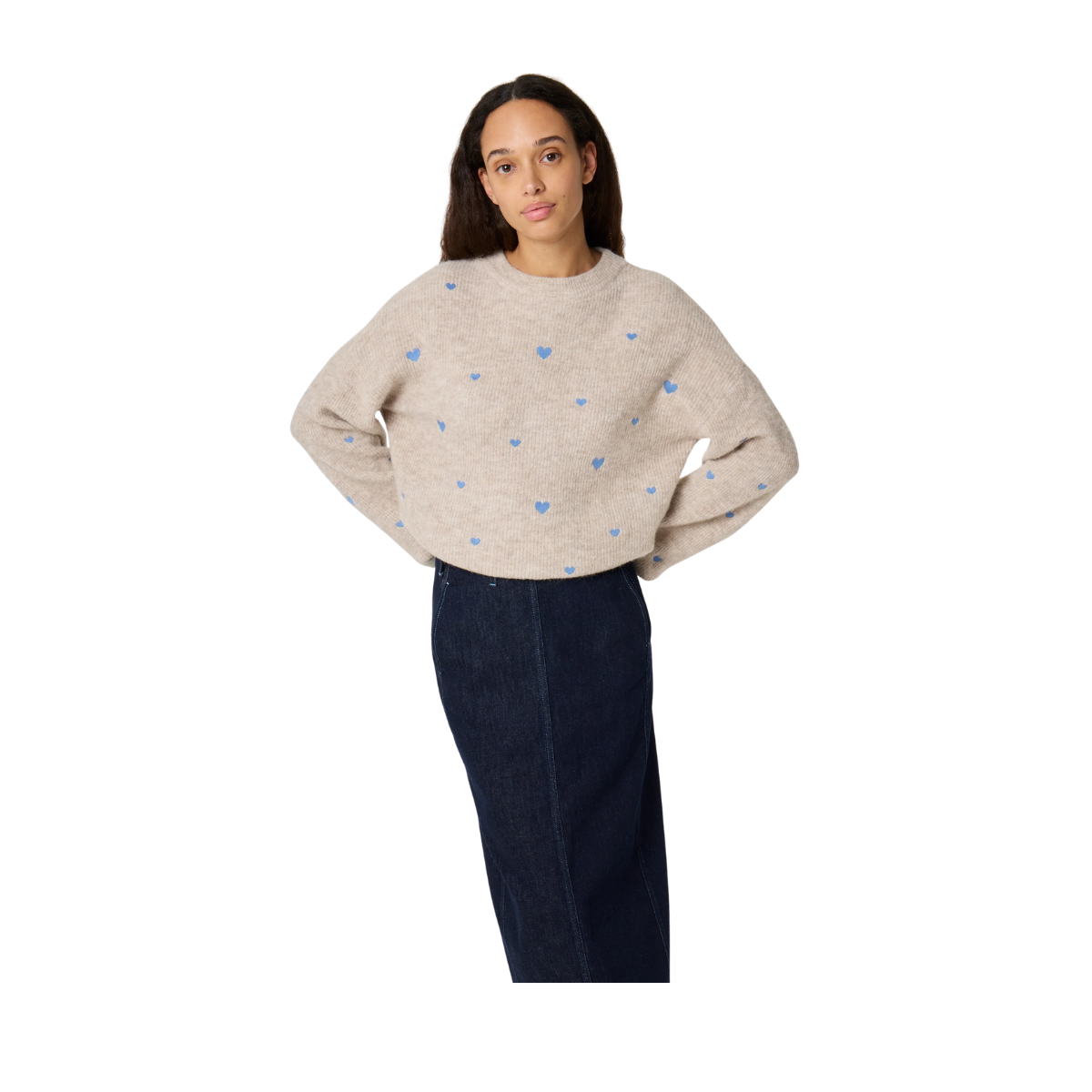 Lidia Pullover - Oatmeal Melange