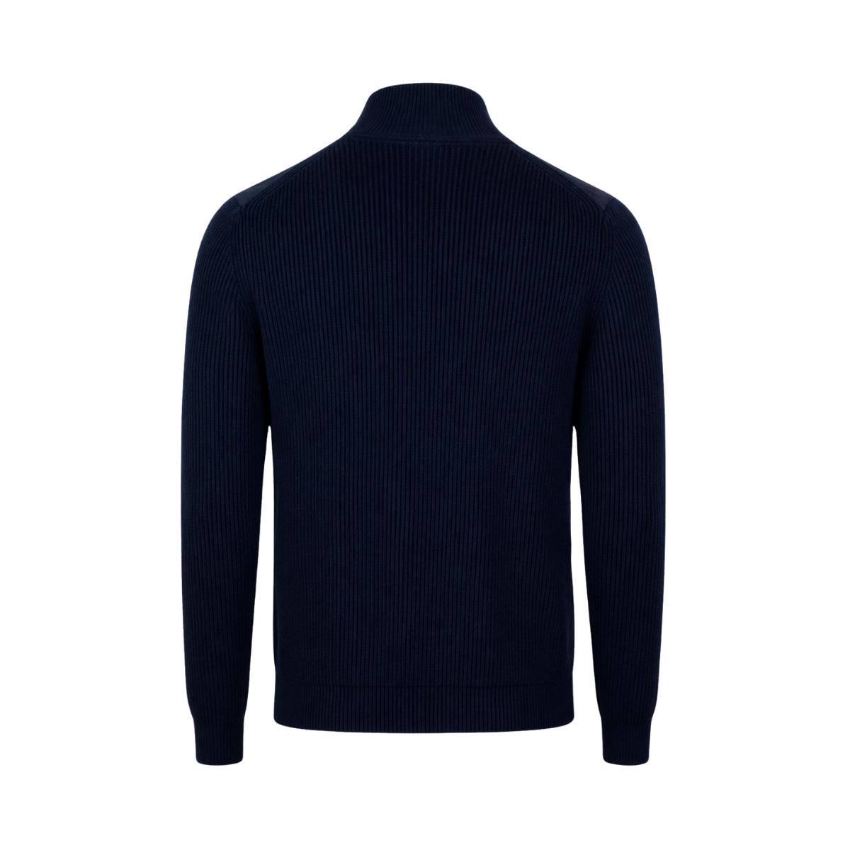 Cardigan Knitted Hybrid Buttoned - Navy