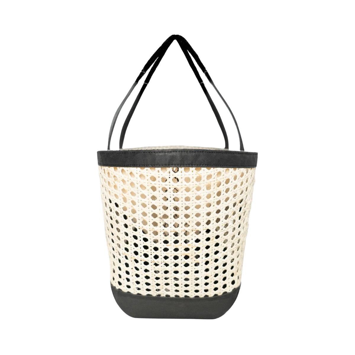 Rattan Bag - Jet Black
