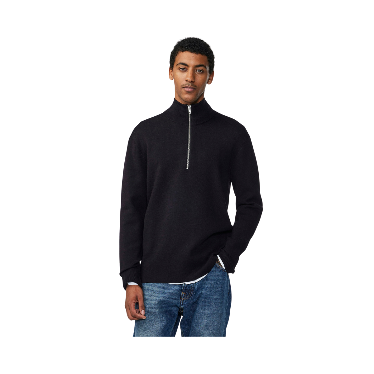 Harald Half Zip 6530 - Navy