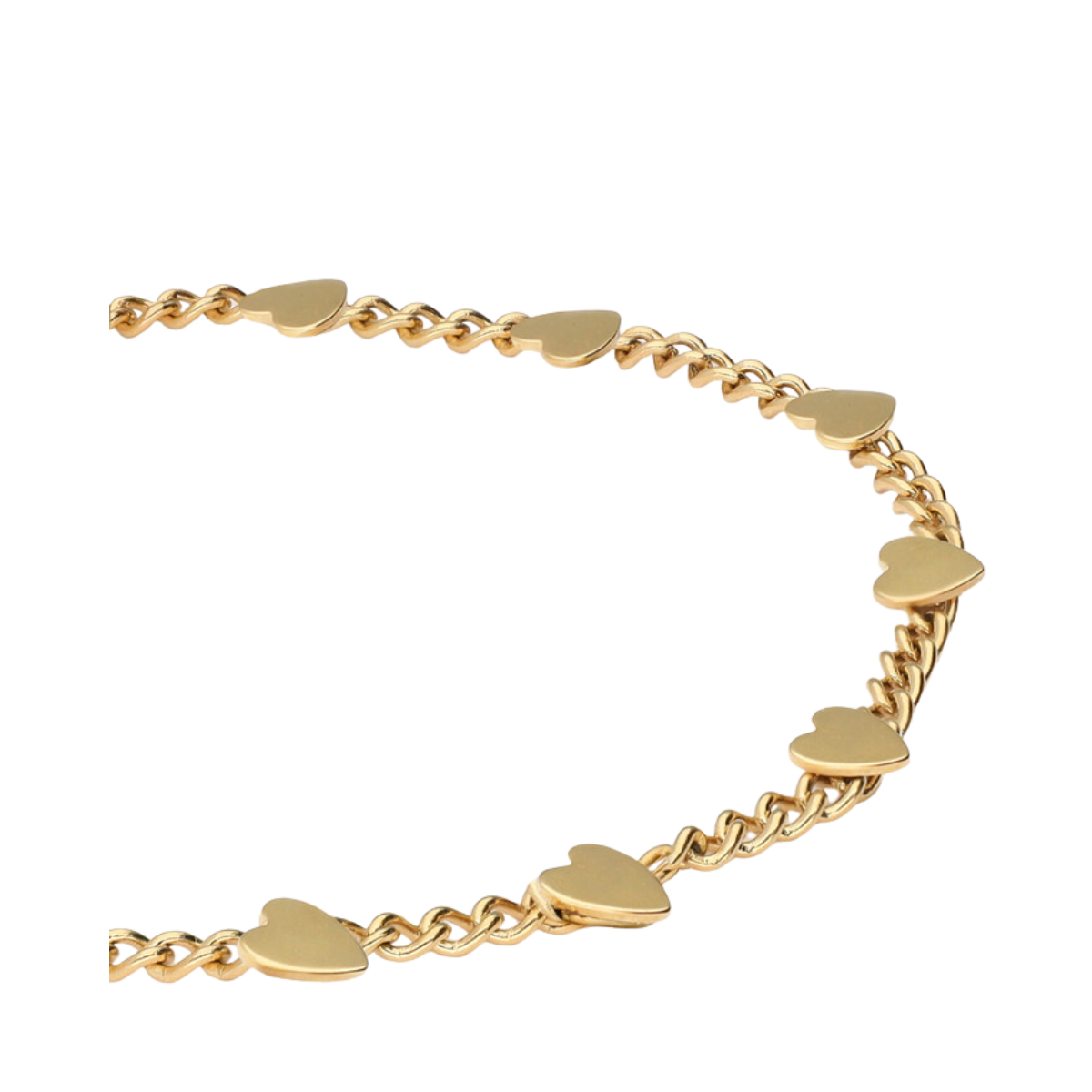 Bracelet chain heart - Gold