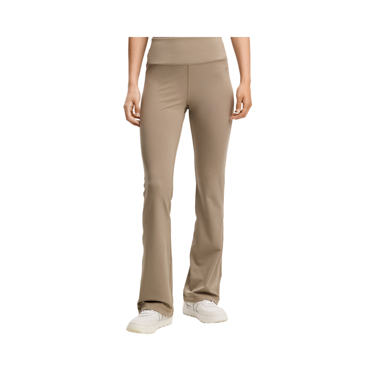 Fiona Flared Leggings - Brindle