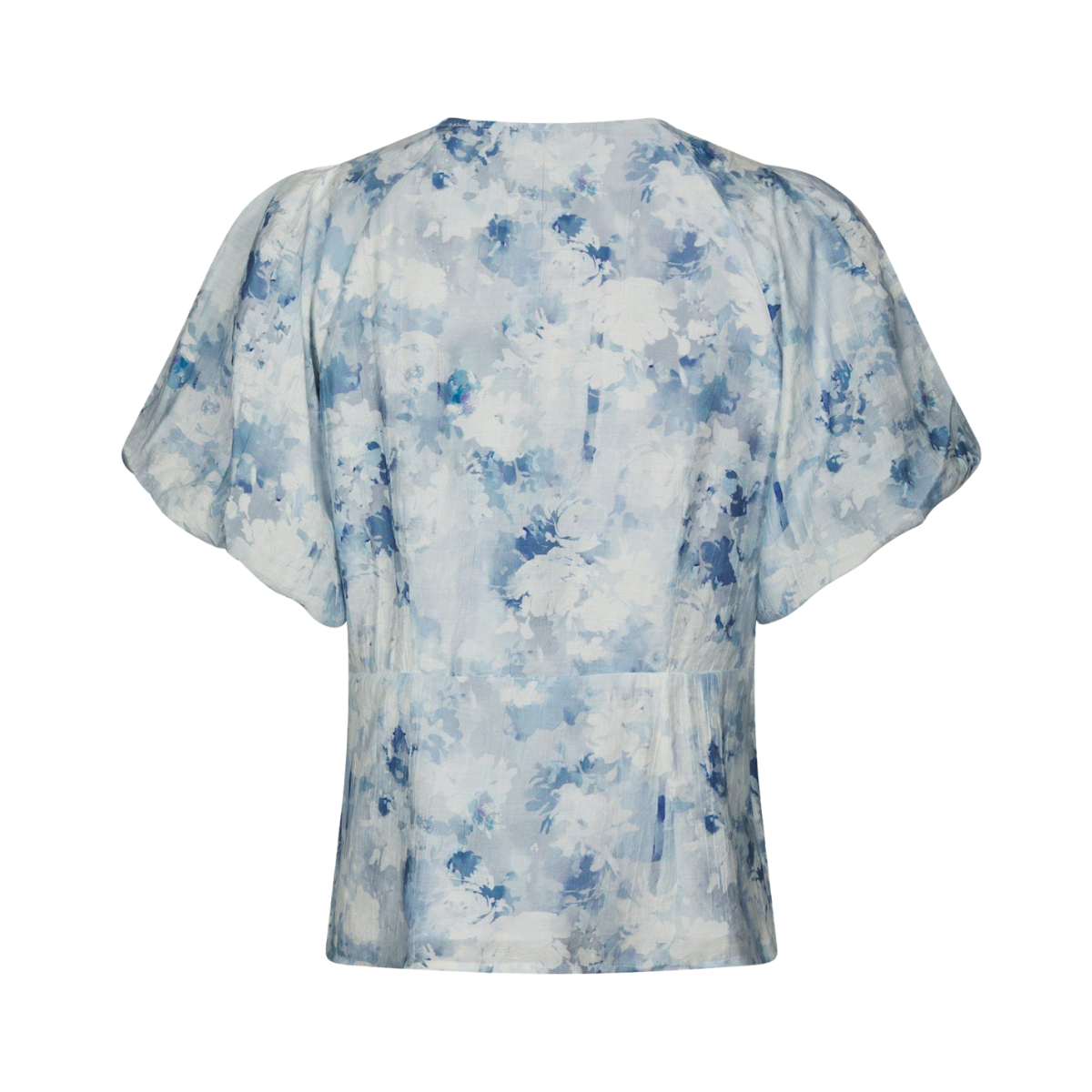 Irina Floral Fusion Blouse - Blue