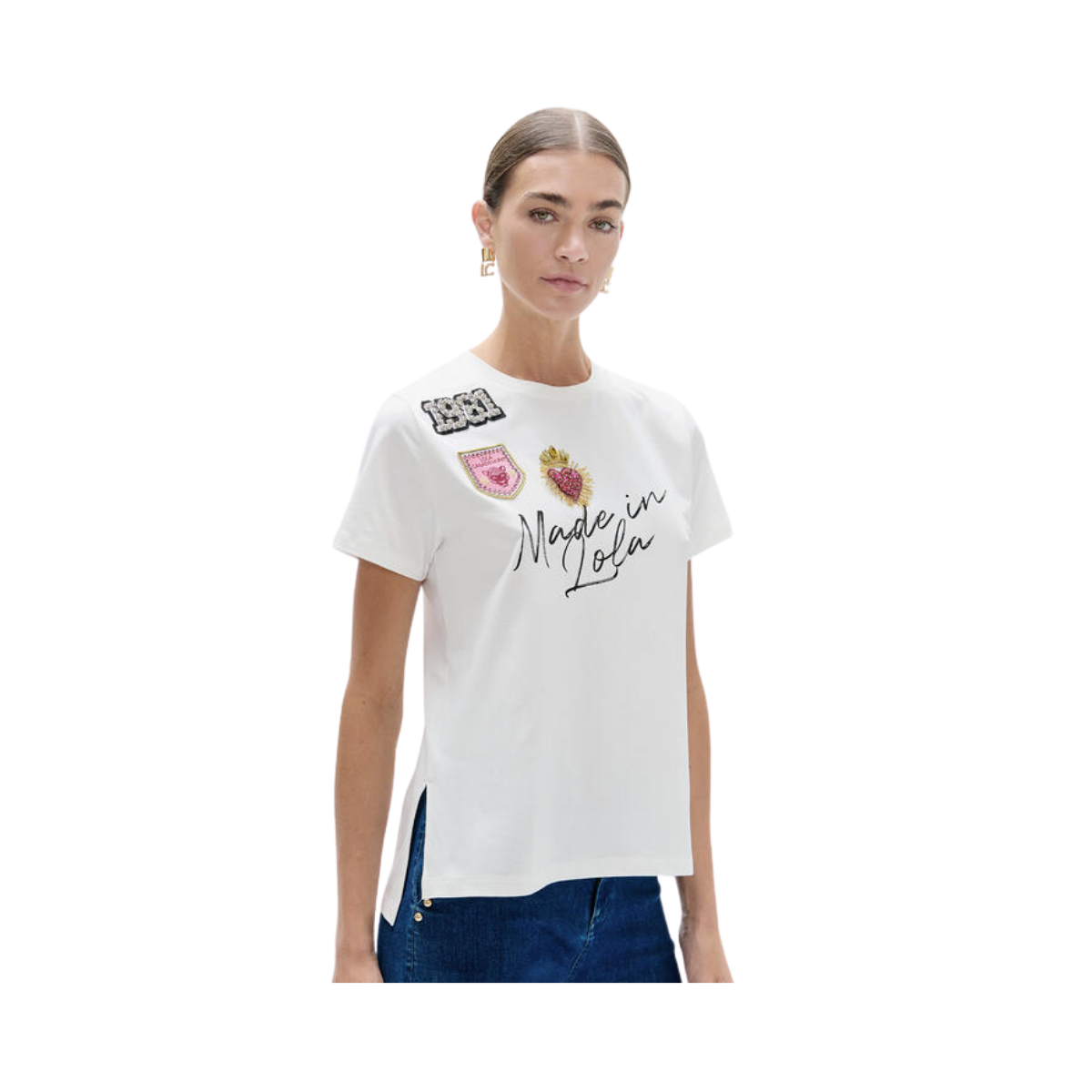 Crewneck T-Shirt - 00B White