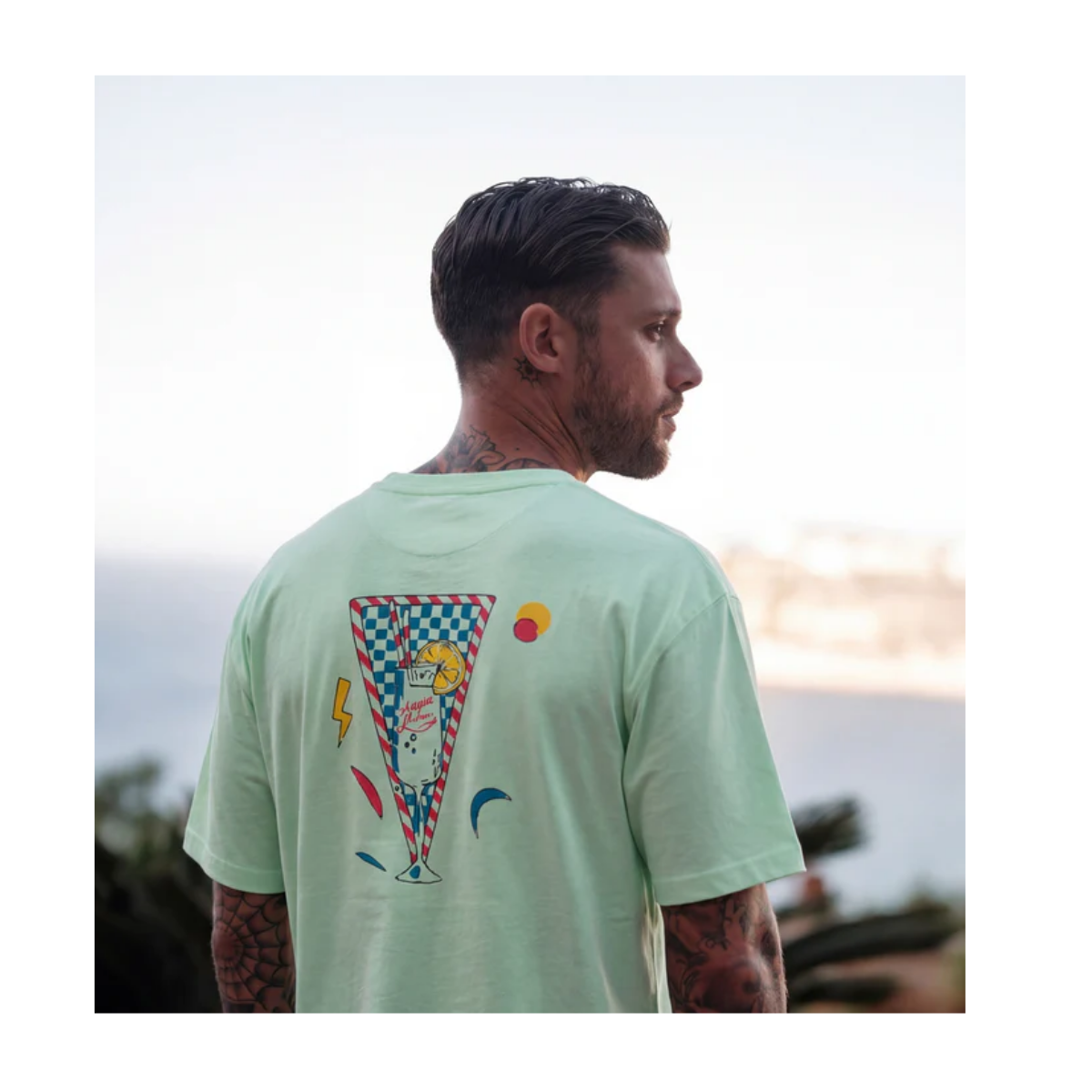 Heavy Tee Spritz - Summer Green