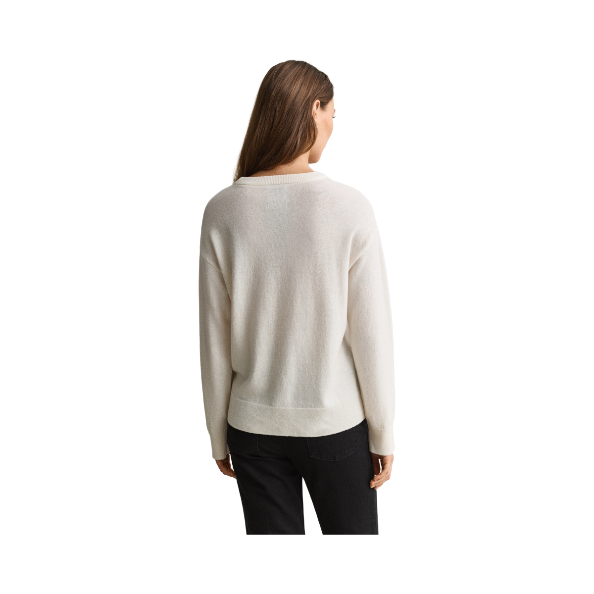 Superfine Lambswool C-Neck - Cream