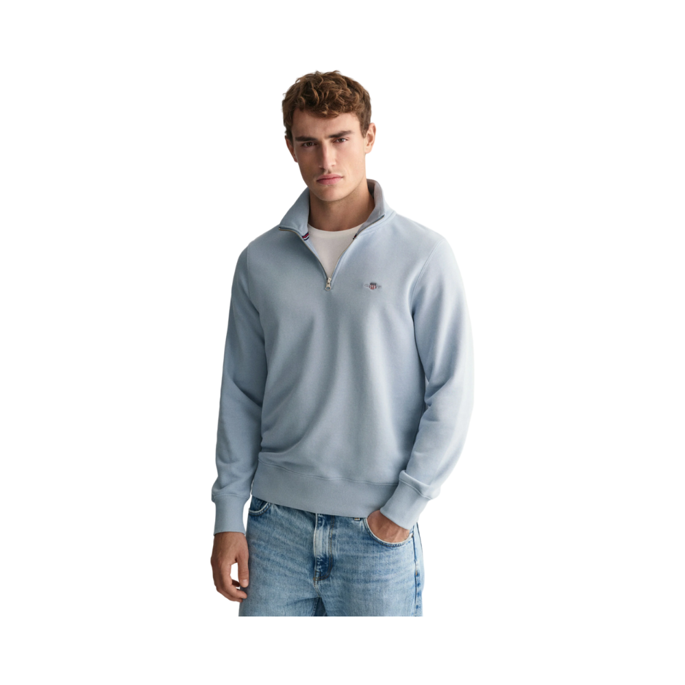 Reg Shield Half Zip Sweat - Blue