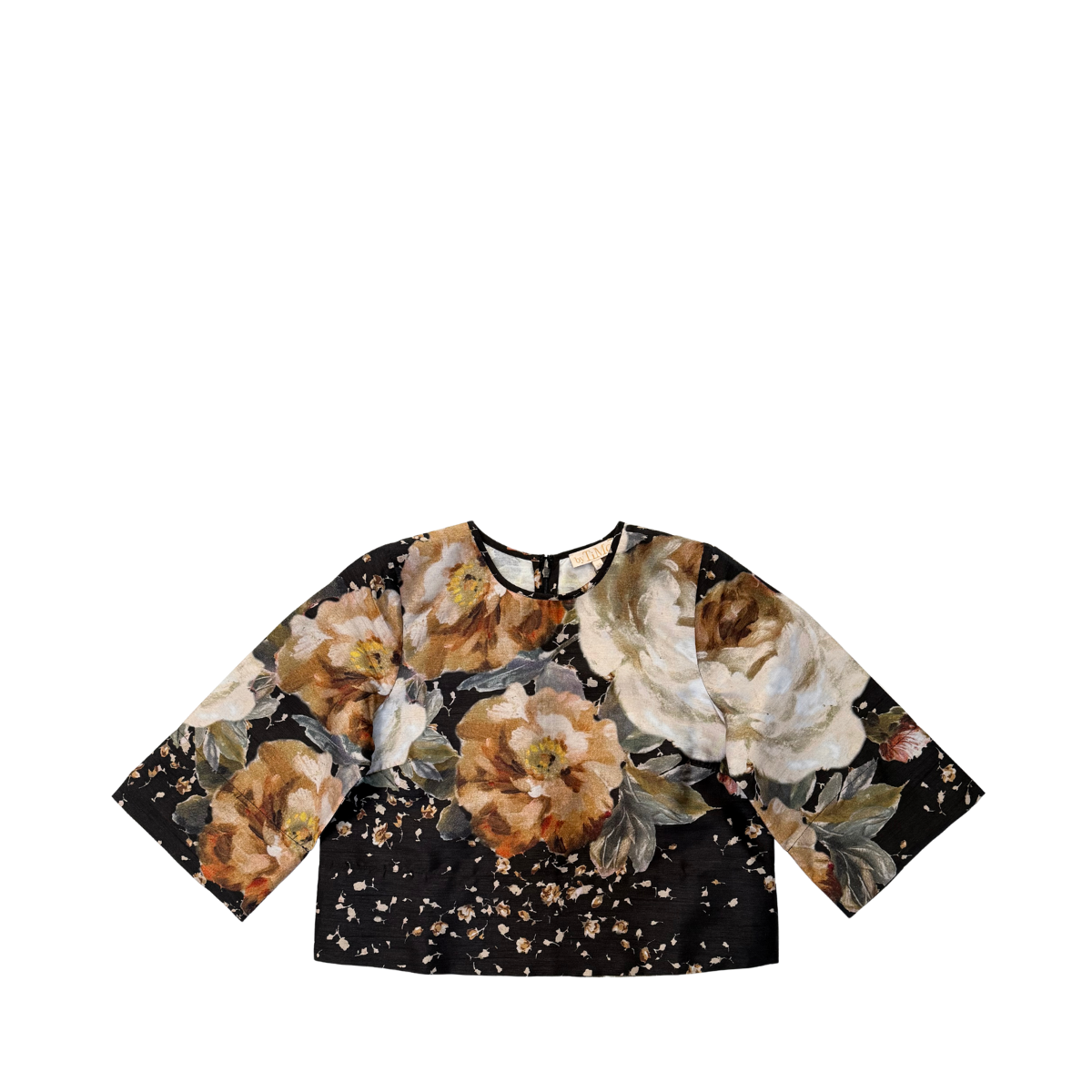 Taffeta Top - Dark Rose