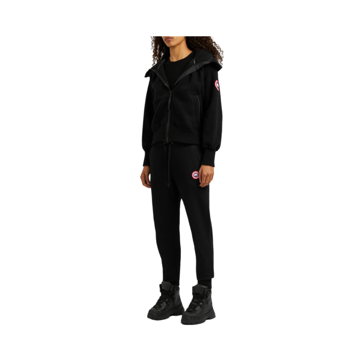 Chilliwack Fleece Bomber - Black