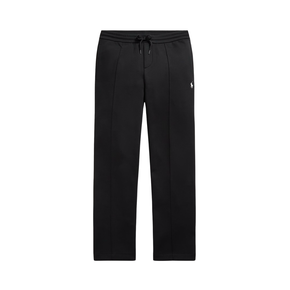 Knit Wide Leg Pants - Polo Black