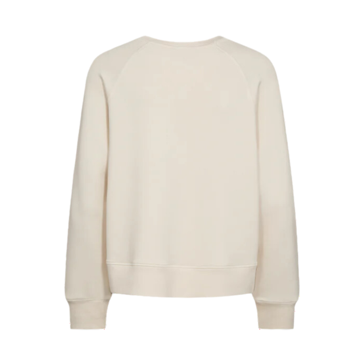 MMAbello O-LS Basic Sweatshirt - Ecru