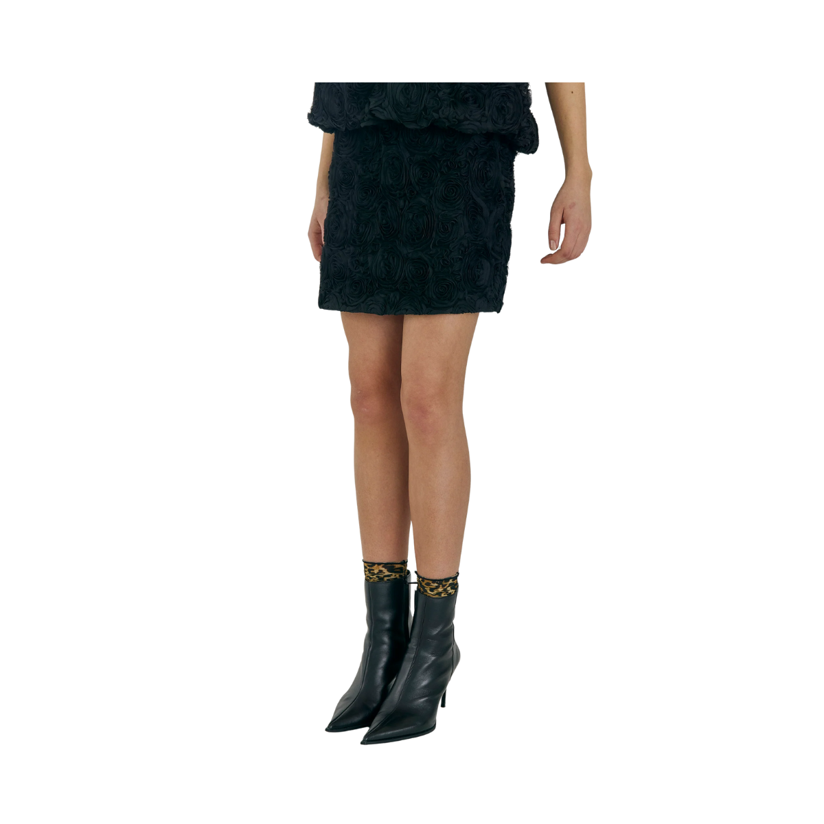 Rose Skirt - Black