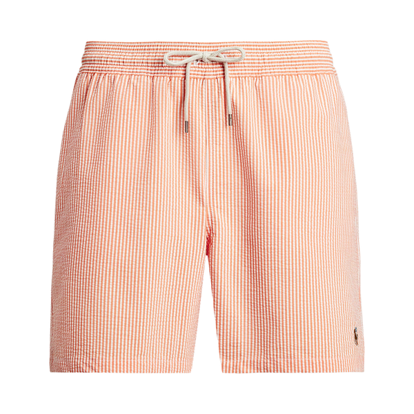 Traveler Mid Trunk - Classic Peach Seersucker