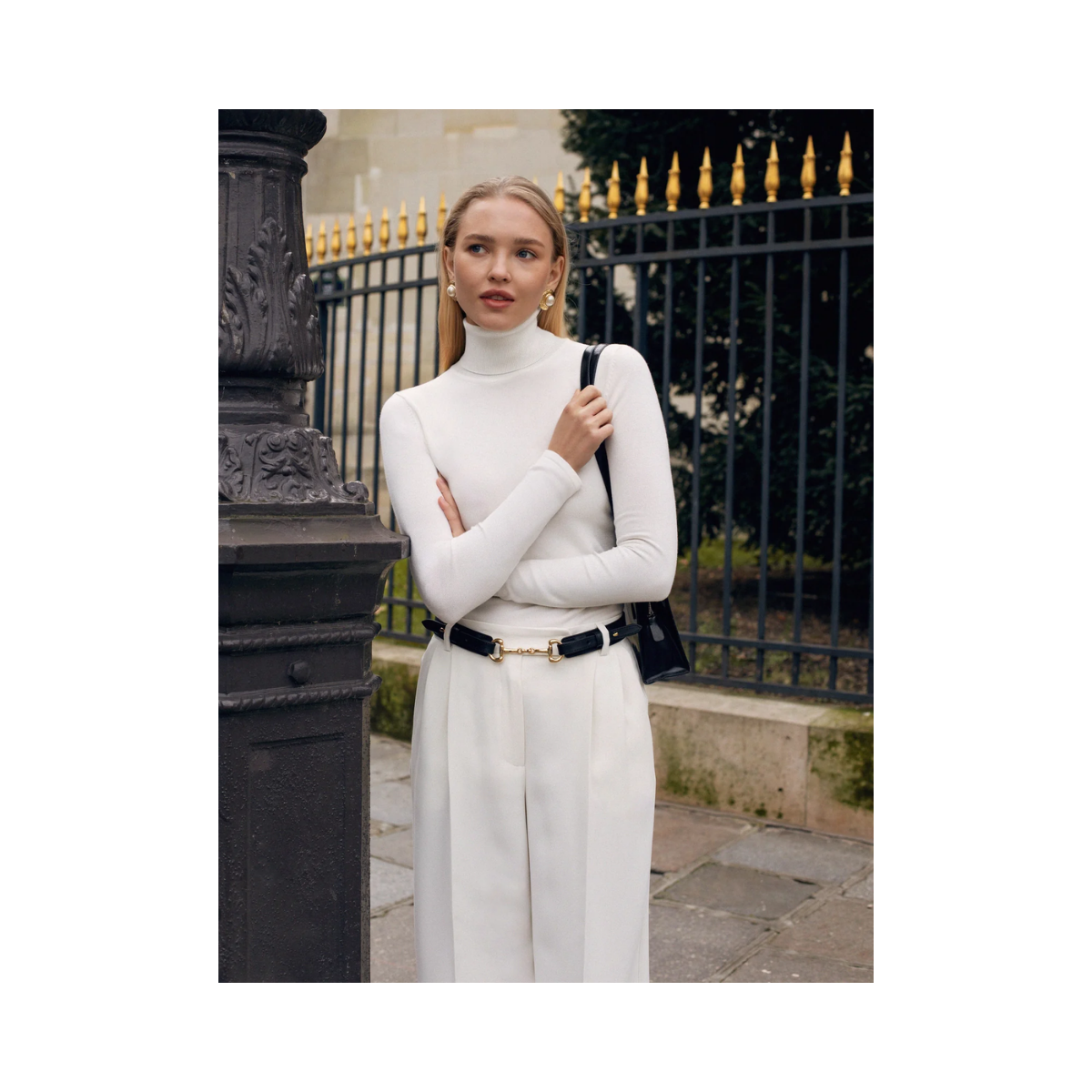 Gytta trousers - Chalk White