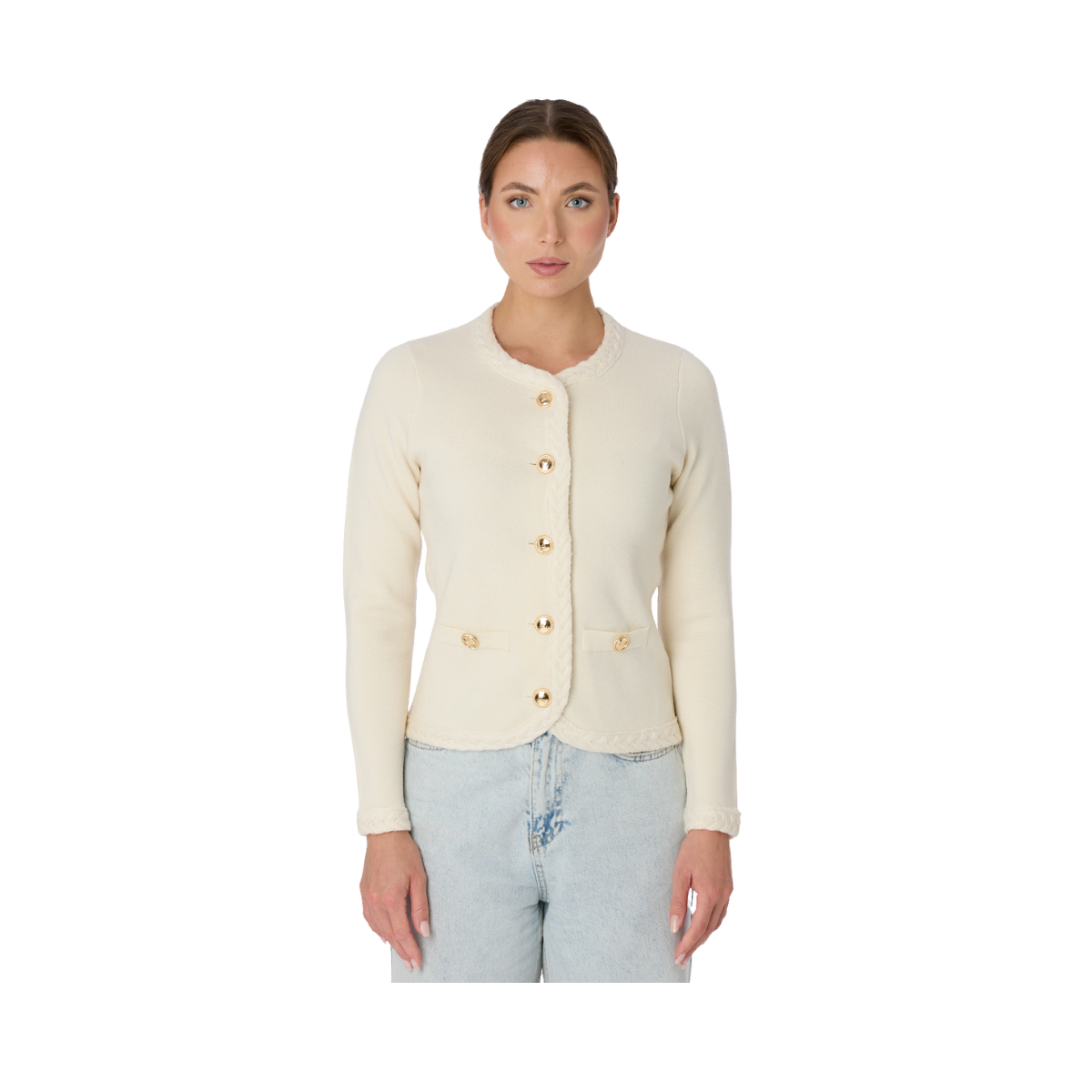 Reese Cardigan - White