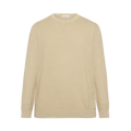 Vagn Reg Bubble Knit Crew Neck - Beige