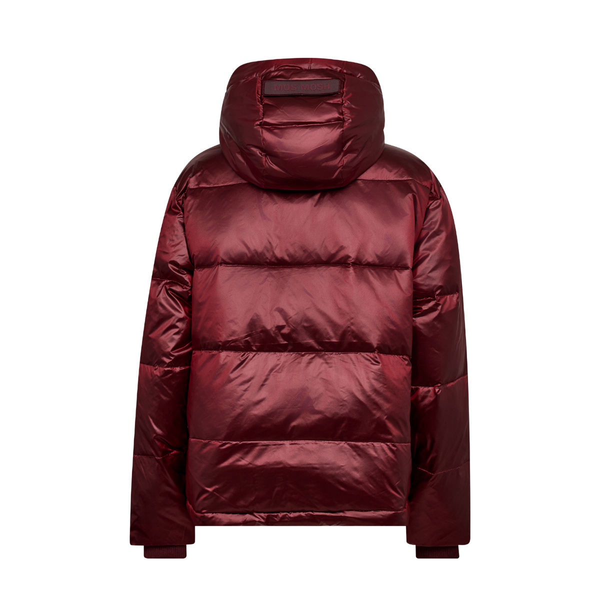 MMJilly Metallic Down Jacket - Cabernet