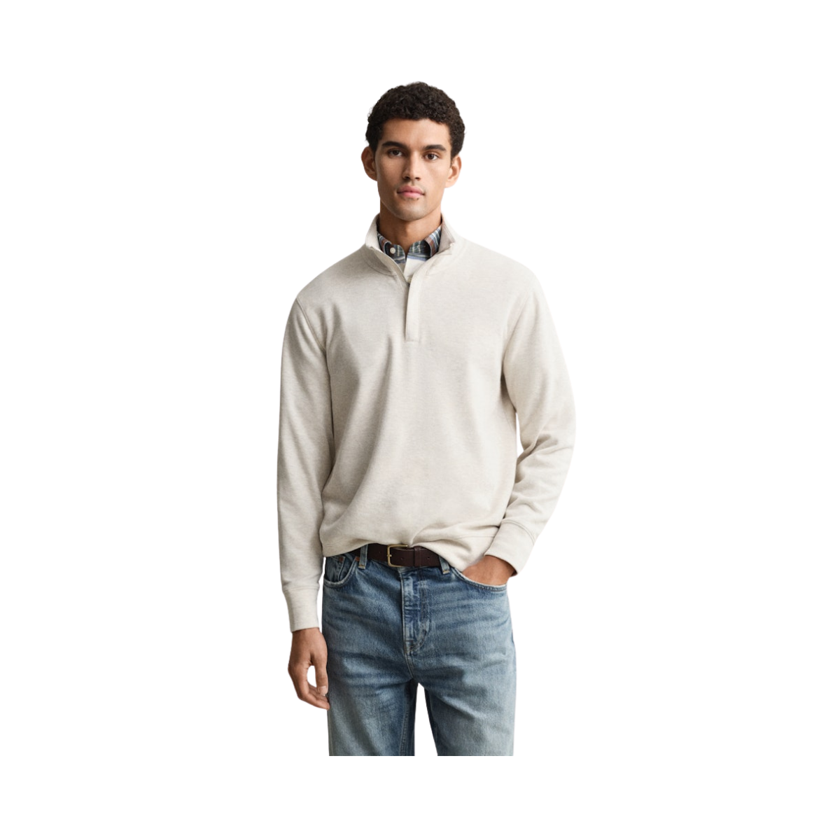 Light Sacker Half Zip - Seed Melange