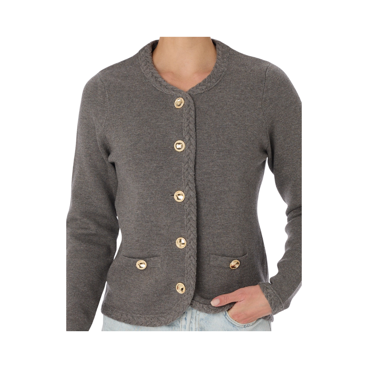 Reese Cardigan - Taupe