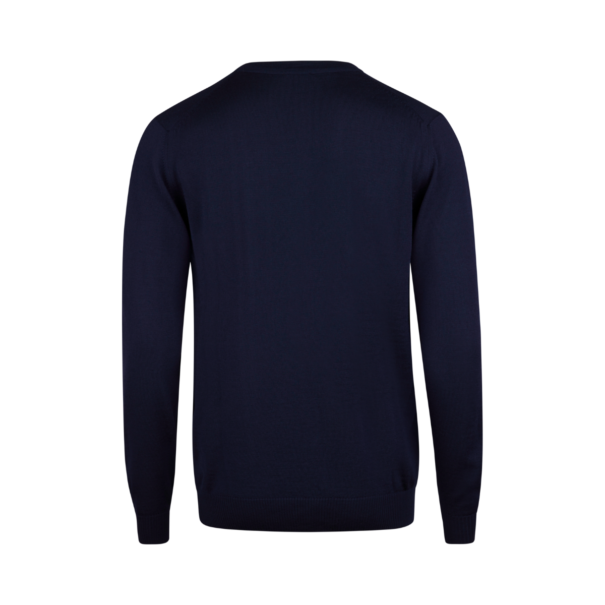 Cardigan Knitted Merino Wool - 190 Navy