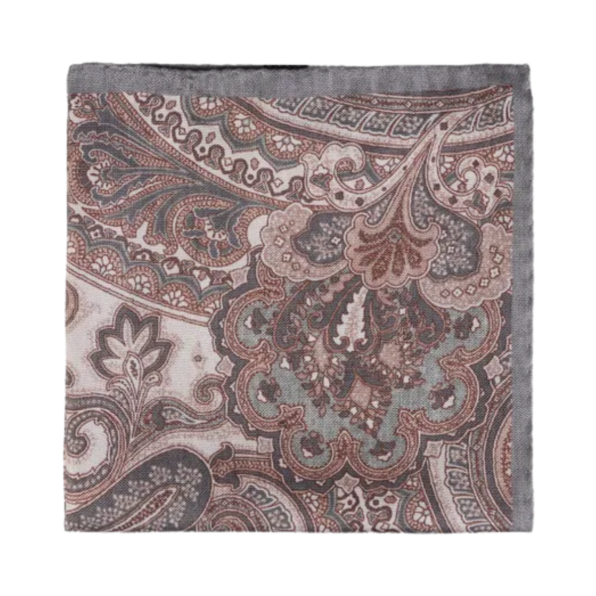 Pocket Square - Grey melange
