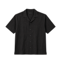 Elviro Linen S/S Shirt - Black