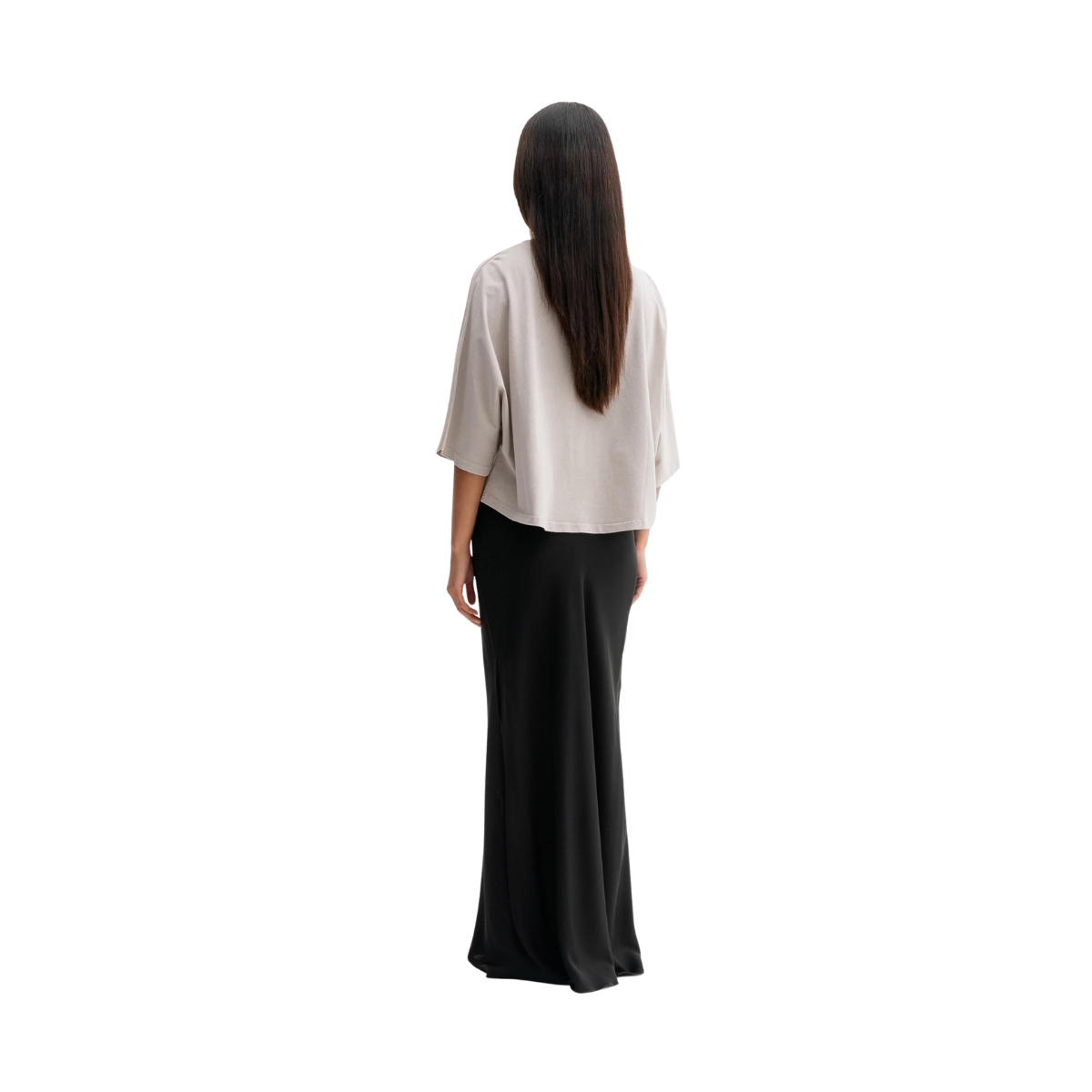 Thea Jersey Tee - Washed Greige