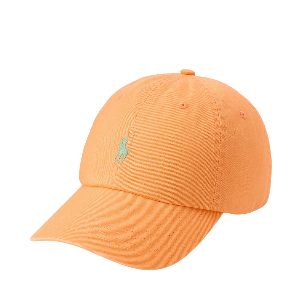 Cotton Chino Ball Cap - Pompano Orange