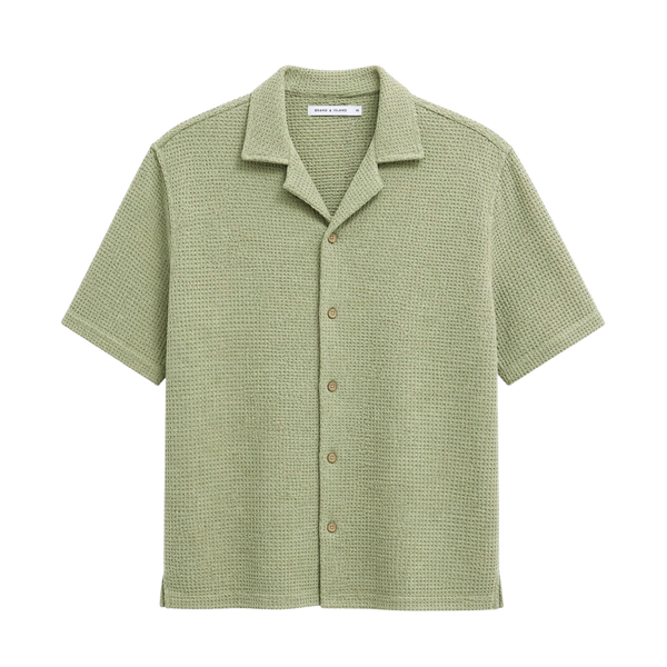 Asher S/S Shirt - Pale Green