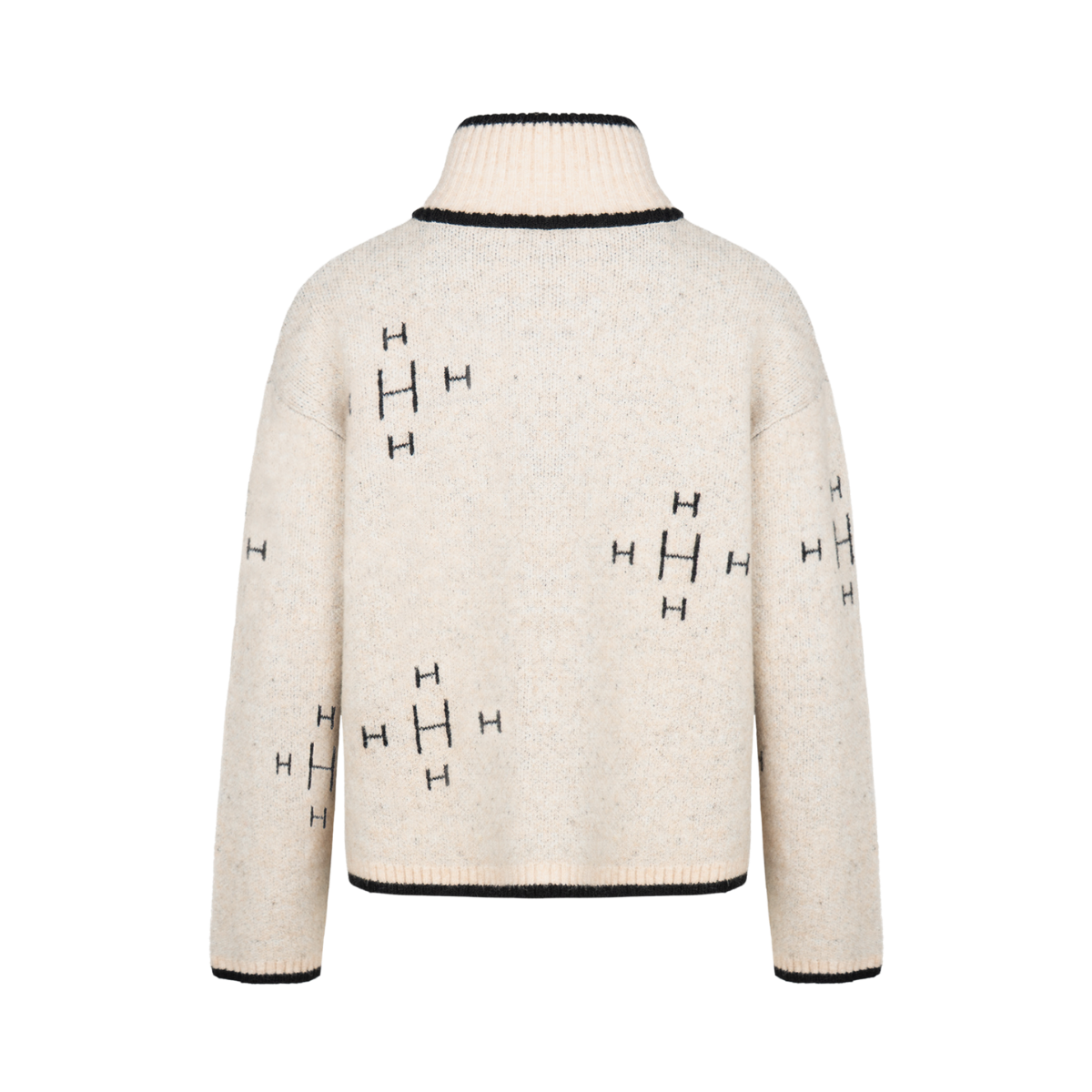 Iben Zip Jacket - Light Beige Melange