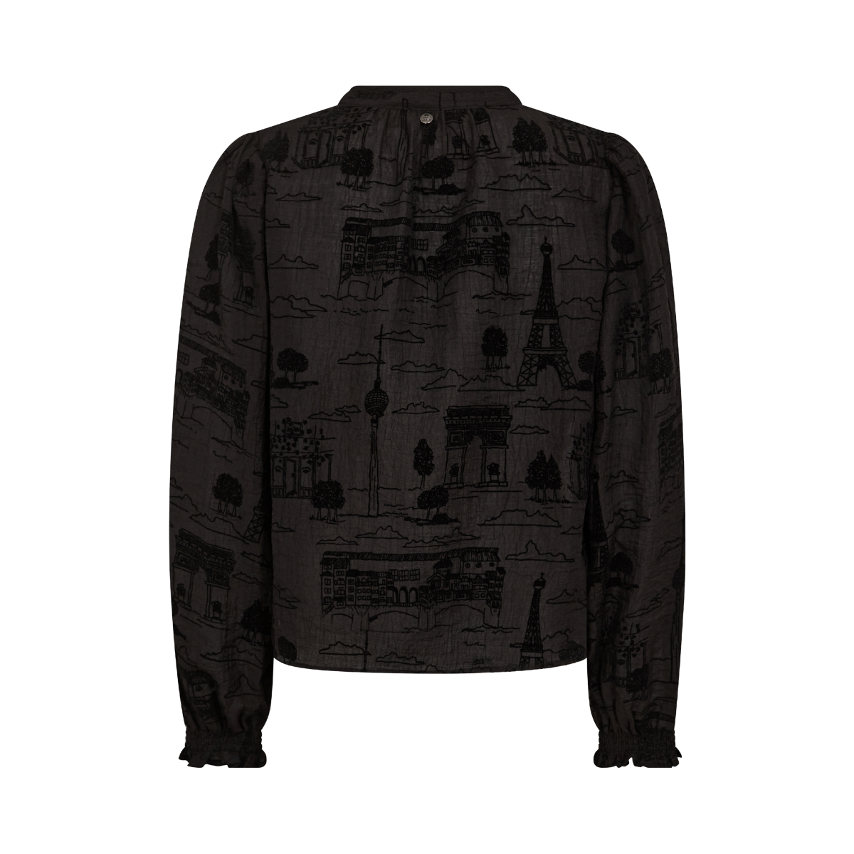 MMTazzin Tale Light Blouse - Black